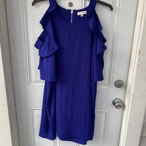 2XL Plus Size Umgee Cold Shoulder Dress